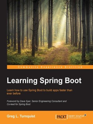 cover image of Learning Spring Boot